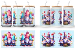 3D Gnomes Christmas Glass Can Wraps Product Image 4