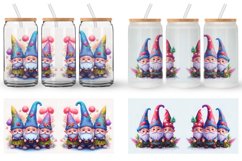 3D Gnomes Christmas Glass Can Wraps Product Image 5