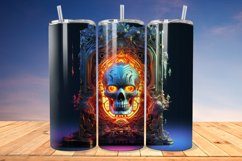 3D Gothic Book 20oz/30oz Skinny Tumbler Product Image 1