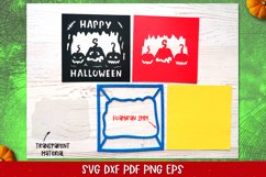 Halloween Pumpkin Confetti Shaker Card |Halloween Paper Cut Product Image 6