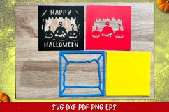 Halloween Pumpkin Confetti Shaker Card |Halloween Paper Cut Product Image 8