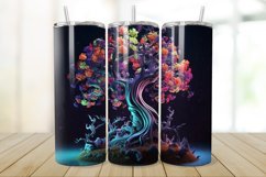 3D Halloween Eerie Tree 20oz/30oz Skinny Tumbler Product Image 1