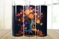 3D Halloween Eerie Tree 20oz/30oz Skinny Tumbler Product Image 1