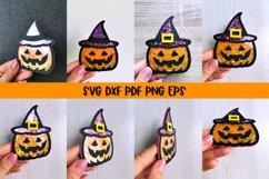 Halloween Pumpkin Confetti Shaker, 3D Pumpkin Cake Topper Product Image 13