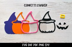 Halloween Pumpkin Confetti Shaker, 3D Pumpkin Cake Topper Product Image 7