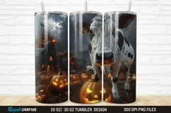 3D Halloween Spooky Cow 20/30oz Skinny Tumbler Product Image 1