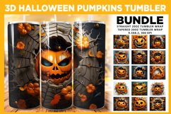 3D Halloween Tumbler Sublimation Bundle, 20 oz Fall Tumbler, Halloween Bundle, Design Bundle, Pumpkins Sublimation, Digital Download PNG, Straight &amp; Tapered PNG, 3d Halloween 20oz Skinny Tumbler, 3D Hole In A Wall Tumbler, Bundle, 3d Sublimation Tumbler W