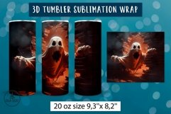 3d halloween tumbler wrap bundle | Sublimation tumbler wrap Product Image 20