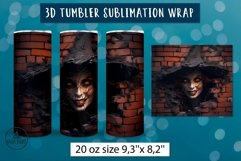 3d halloween tumbler wrap bundle | Sublimation tumbler wrap Product Image 9