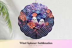 3d Halloween Wind Spinner 3d Halloween Sublimation Design