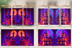 3D Haunted House Glass Can Wraps Product Image 6