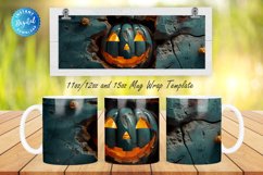3D Haunted House 11, 12 &amp; 15 Oz Mug Sublimation Product Image 1