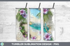 Gorgeous3D Hole in the Wall Tumbler design.
