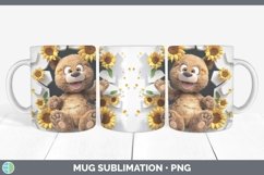 Gorgeous3D Hole in the Wall Mug Wrap design.
