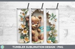 Gorgeous3D Hole in the Wall Tumbler design.