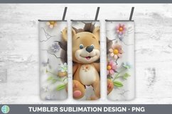 Gorgeous3D Hole in the Wall Tumbler design.