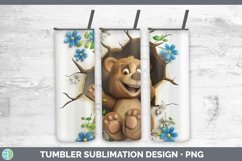 Gorgeous3D Hole in the Wall Tumbler design.