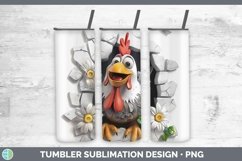 Gorgeous3D Hole in the Wall Tumbler design.