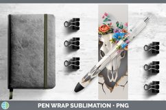 Gorgeous3D Hole in the Wall Pen Wrap design.