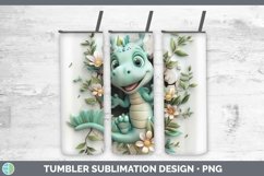 Gorgeous3D Hole in the Wall Tumbler design.