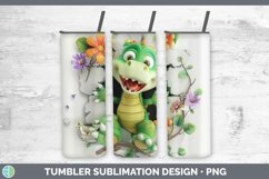 Gorgeous3D Hole in the Wall Tumbler design.