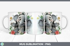 Gorgeous3D Hole in the Wall Mug Wrap design.
