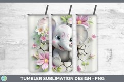 Gorgeous3D Hole in the Wall Tumbler design.