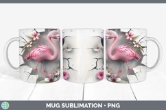 Gorgeous3D Hole in the Wall Mug Wrap design.