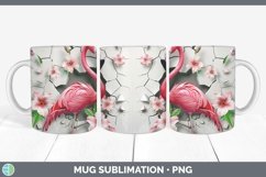 Gorgeous3D Hole in the Wall Mug Wrap design.
