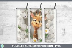 Gorgeous3D Hole in the Wall Tumbler design.