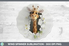 Gorgeous3D Hole in the Wall Wind Spinner design.