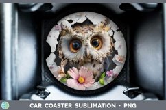 Gorgeous3D Hole in the Wall Car Coaster design.