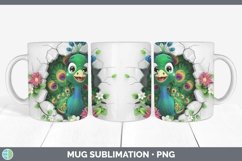 Gorgeous3D Hole in the Wall Mug Wrap design.
