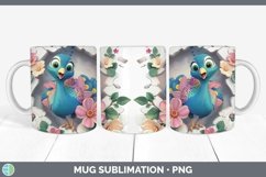 Gorgeous3D Hole in the Wall Mug Wrap design.