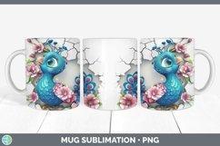 Gorgeous3D Hole in the Wall Mug Wrap design.