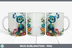 Gorgeous3D Hole in the Wall Mug Wrap design.