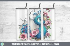 Gorgeous3D Hole in the Wall Tumbler design.