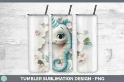 Gorgeous3D Hole in the Wall Tumbler design.