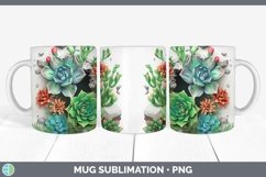 Gorgeous3D Hole in the Wall Mug Wrap design.