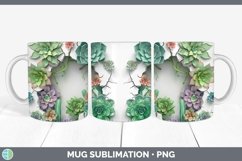 Gorgeous3D Hole in the Wall Mug Wrap design.