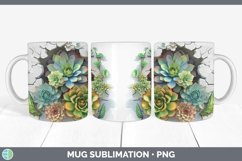 Gorgeous3D Hole in the Wall Mug Wrap design.
