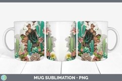 Gorgeous3D Hole in the Wall Mug Wrap design.