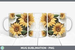 Gorgeous3D Hole in the Wall Mug Wrap design.