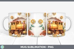 Gorgeous3D Hole in the Wall Mug Wrap design.