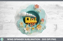 Gorgeous3D Hole in the Wall Wind Spinner design.
