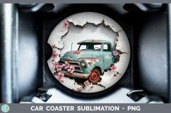 Gorgeous3D Hole in the Wall Car Coaster design.