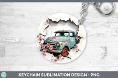 Gorgeous3D Hole in the Wall Keychain design.