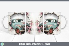 Gorgeous3D Hole in the Wall Mug Wrap design.