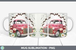 Gorgeous3D Hole in the Wall Mug Wrap design.