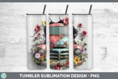 Gorgeous3D Hole in the Wall Tumbler design.